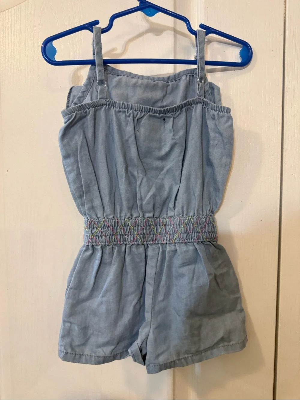 U.S. Polo Assn. Light Blue Girl’s 4T Jumpsuit